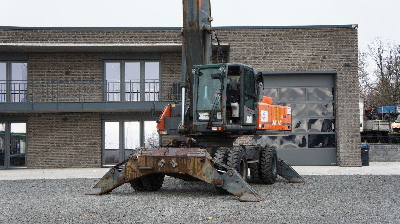 Atlas 350 MH Mobilbagger Umschlagbagger Pratzen - Mobiele graafmachine: afbeelding 2 Atlas 350 MH Mobilbagger Umschlagbagger Pratzen - Mobiele graafmachine: afbeelding 2