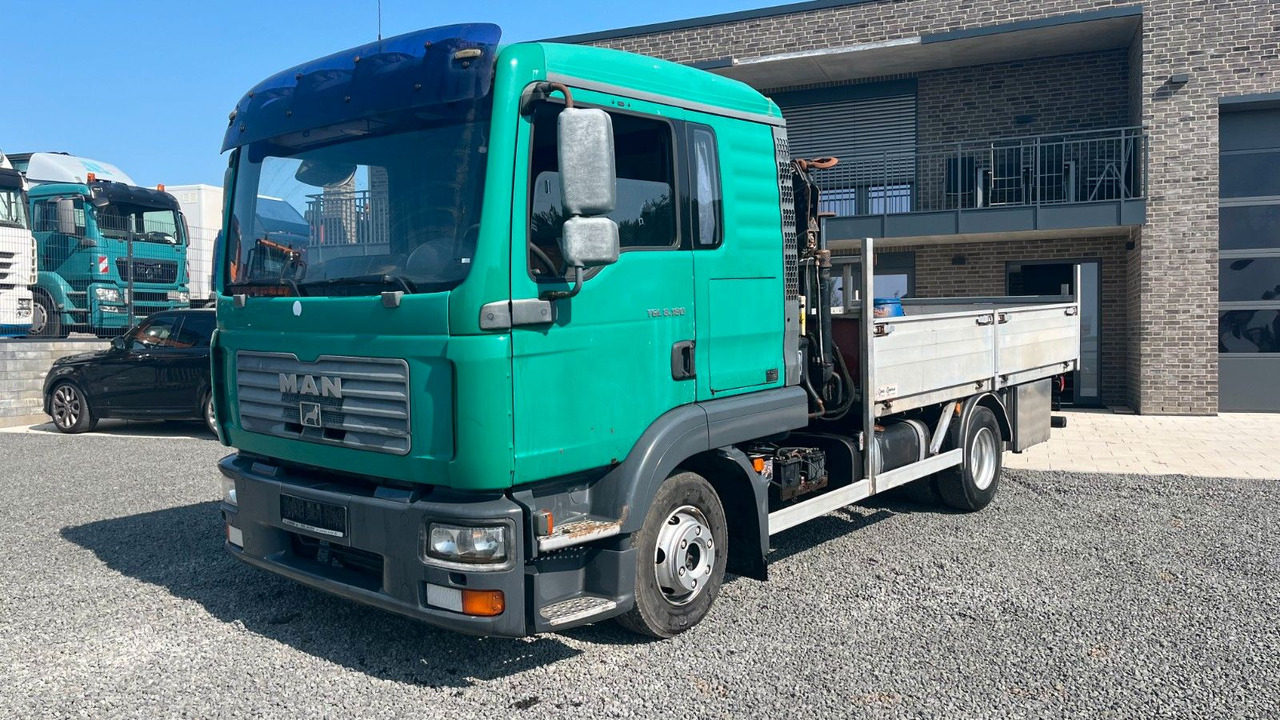 MAN TGL 8.180 4x2 Kran Hiab Tempomat MAN TGL 8.180 4x2 Kran Hiab Tempomat - Bestelwagen open laadbak: afbeelding 2 MAN TGL 8.180 4x2 Kran Hiab Tempomat MAN TGL 8.180 4x2 Kran Hiab Tempomat - Bestelwagen open laadbak: afbeelding 2
