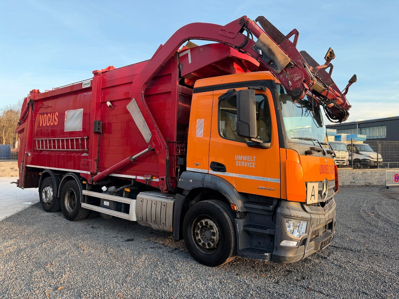 Mercedes-Benz Antos 2840 2740 2540Müllwagen Frontlader Euro 6c - Vuilniswagen: afbeelding 4 Mercedes-Benz Antos 2840 2740 2540Müllwagen Frontlader Euro 6c - Vuilniswagen: afbeelding 4