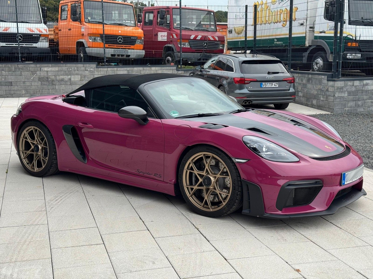 Porsche Boxster 718 Spyder RS WEISSACH LIFT - Cabrio: afbeelding 4 Porsche Boxster 718 Spyder RS WEISSACH LIFT - Cabrio: afbeelding 4