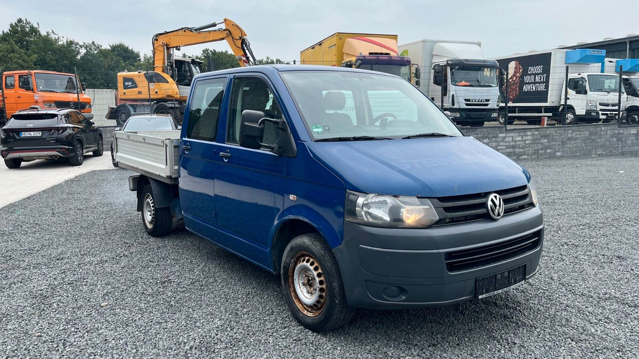 Volkswagen T5 Transporter Pritsche Doppelkabine Doka - Bestelwagen open laadbak, Bestelwagen met dubbele cabine: afbeelding 4 Volkswagen T5 Transporter Pritsche Doppelkabine Doka - Bestelwagen open laadbak, Bestelwagen met dubbele cabine: afbeelding 4