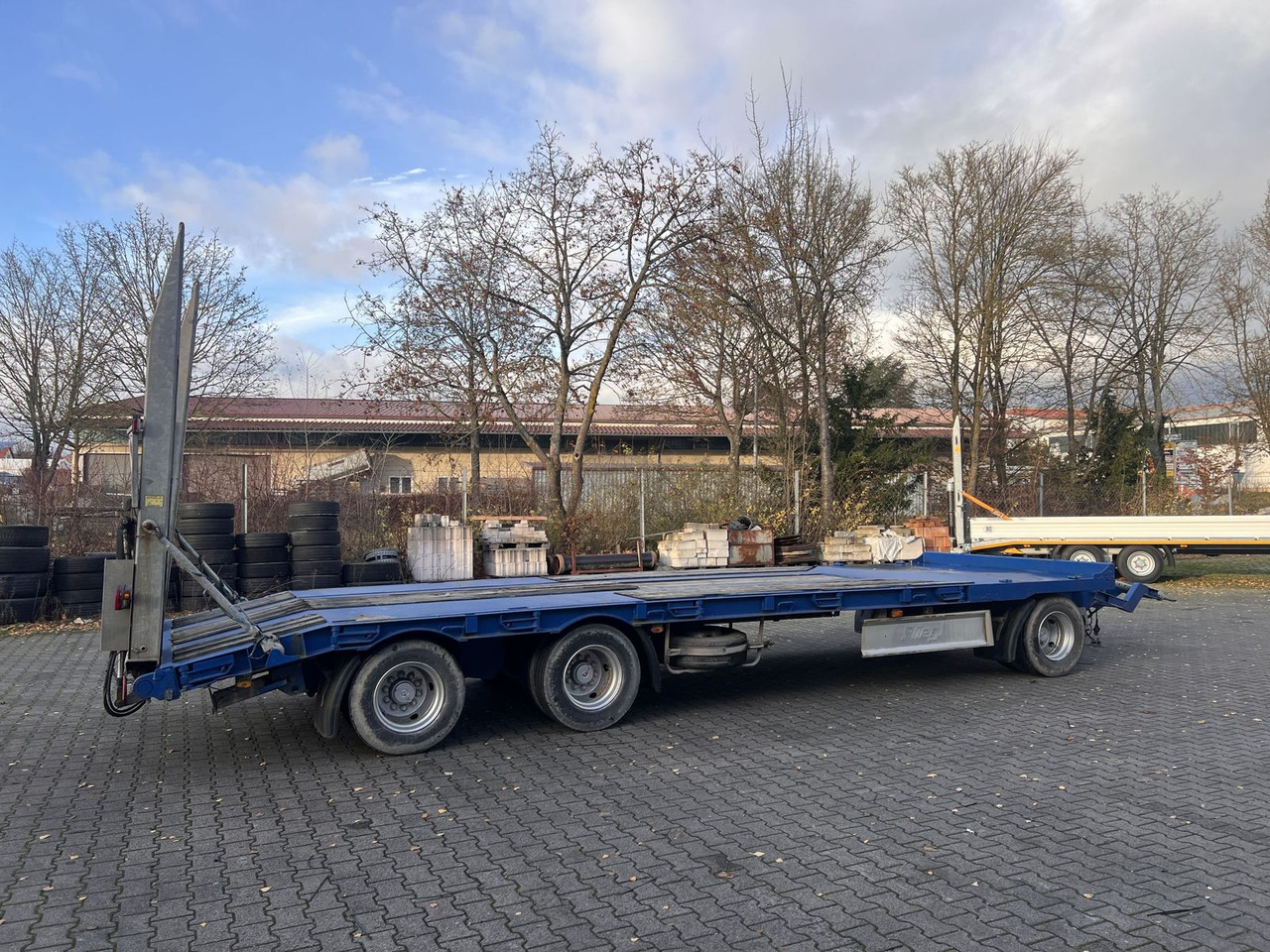 3 Achs Tiefladeranhänger - Dieplader aanhangwagen: afbeelding 1 3 Achs Tiefladeranhänger - Dieplader aanhangwagen: afbeelding 1