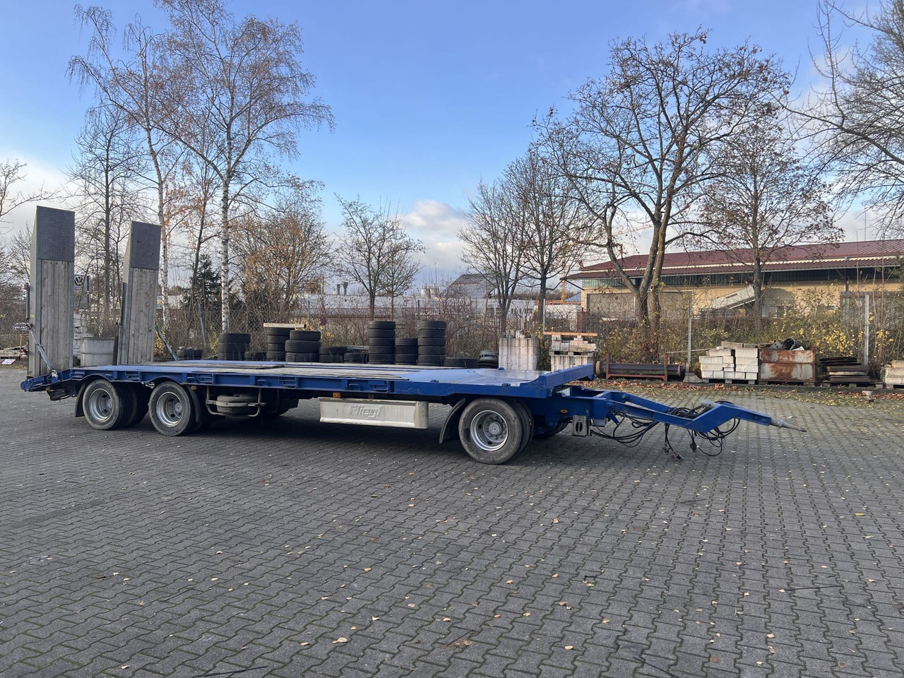 3 Achs Tiefladeranhänger - Dieplader aanhangwagen: afbeelding 2 3 Achs Tiefladeranhänger - Dieplader aanhangwagen: afbeelding 2