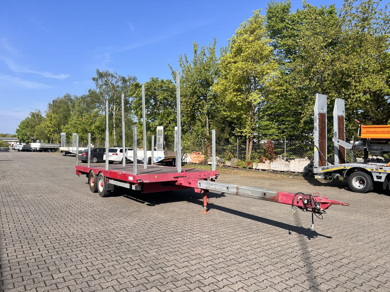 Auwärter Tandempritsche, ausziehbar, wenig Benutzt - Open/ Plateau aanhangwagen: afbeelding 3 Auwärter Tandempritsche, ausziehbar, wenig Benutzt - Open/ Plateau aanhangwagen: afbeelding 3