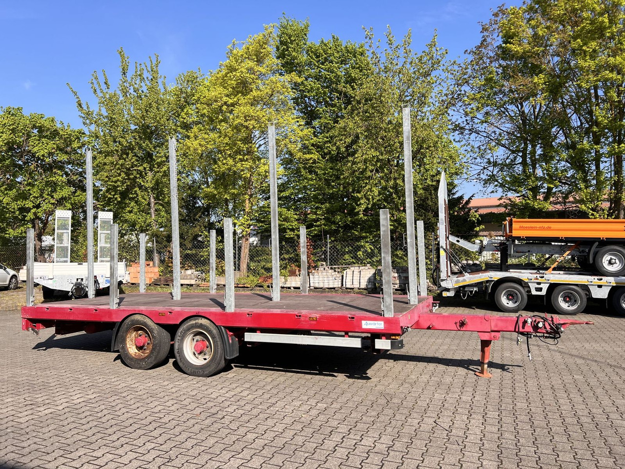 Auwärter Tandempritsche, ausziehbar, wenig Benutzt - Open/ Plateau aanhangwagen: afbeelding 2 Auwärter Tandempritsche, ausziehbar, wenig Benutzt - Open/ Plateau aanhangwagen: afbeelding 2