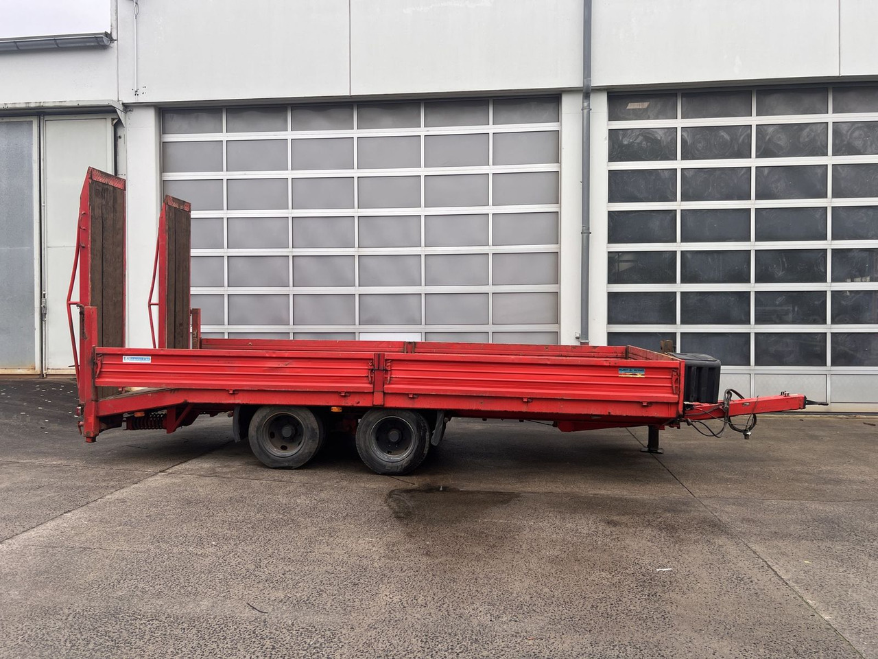 Blomenröhr 13,8 t Tandemtieflader - Dieplader aanhangwagen: afbeelding 1 Blomenröhr 13,8 t Tandemtieflader - Dieplader aanhangwagen: afbeelding 1