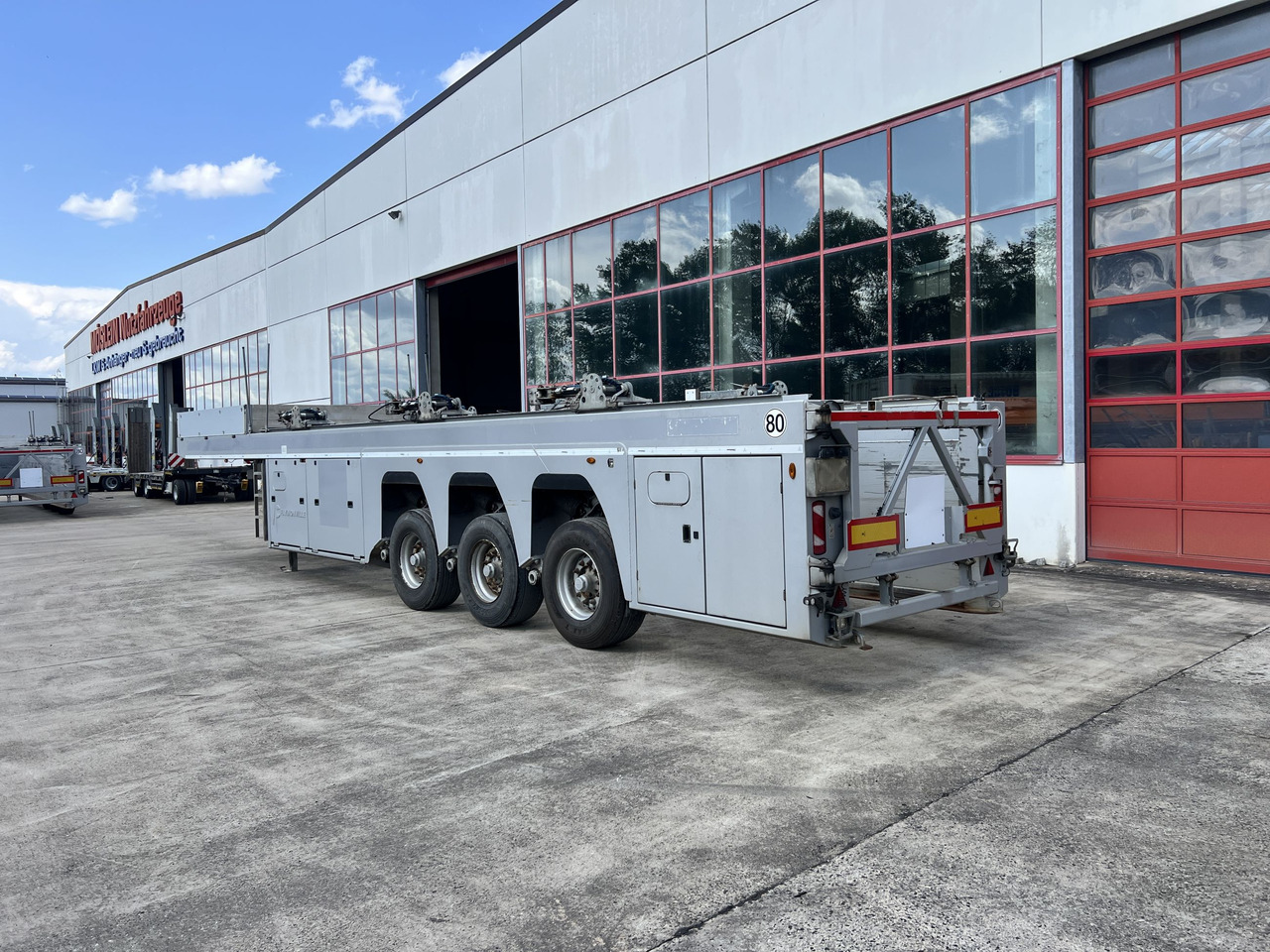 FAYMONVILLE F-S43-1EJB 3-Achs-Beton-Innenlader PREFAMAX, Wenig Benutzt - Containertransporter/ Wissellaadbak oplegger: afbeelding 5 FAYMONVILLE F-S43-1EJB 3-Achs-Beton-Innenlader PREFAMAX, Wenig Benutzt - Containertransporter/ Wissellaadbak oplegger: afbeelding 5