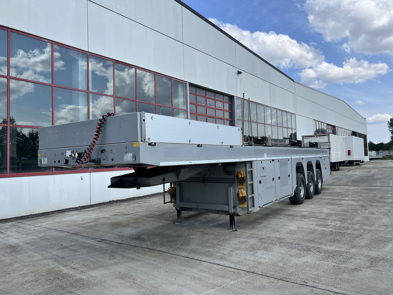 FAYMONVILLE F-S43-1EJB 3-Achs-Beton-Innenlader PREFAMAX, Wenig Benutzt - Containertransporter/ Wissellaadbak oplegger: afbeelding 3 FAYMONVILLE F-S43-1EJB 3-Achs-Beton-Innenlader PREFAMAX, Wenig Benutzt - Containertransporter/ Wissellaadbak oplegger: afbeelding 3