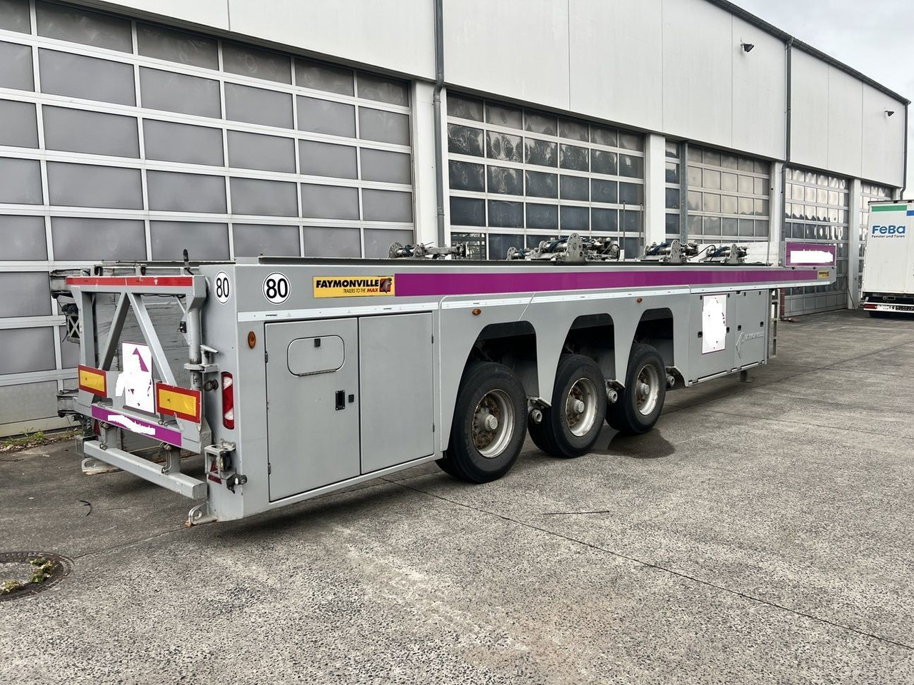 Faymonville 3-Achs-Beton-Innenlader PREFAMAX, Wenig Benutzt - Dieplader oplegger: afbeelding 2 Faymonville 3-Achs-Beton-Innenlader PREFAMAX, Wenig Benutzt - Dieplader oplegger: afbeelding 2