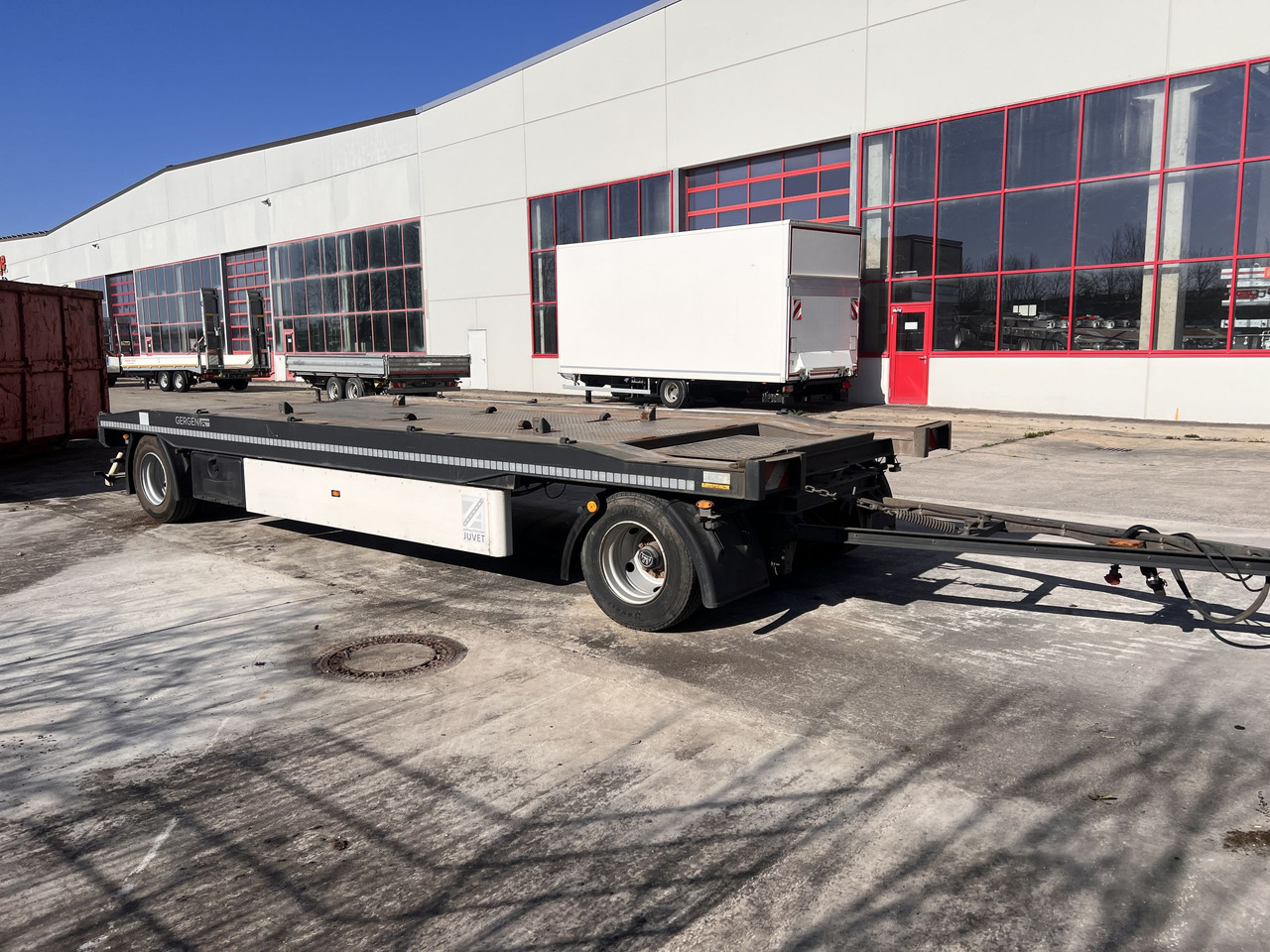 Gergen TBCA 18H 2 Achs Kombianhänger- Tieflader - Containertransporter/ Wissellaadbak aanhangwagen: afbeelding 3 Gergen TBCA 18H 2 Achs Kombianhänger- Tieflader - Containertransporter/ Wissellaadbak aanhangwagen: afbeelding 3