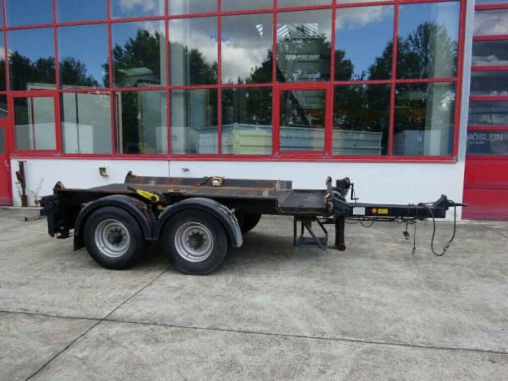 Hüffermann 13 t Tandem- Absetztmulden Anhänger - Haakarm/ Portaalarm aanhanger: afbeelding 4 Hüffermann 13 t Tandem- Absetztmulden Anhänger - Haakarm/ Portaalarm aanhanger: afbeelding 4