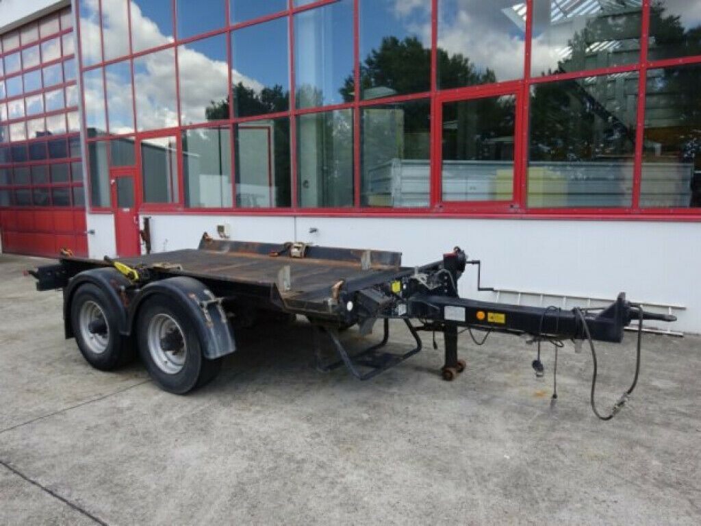 Hüffermann 13 t Tandem- Absetztmulden Anhänger - Haakarm/ Portaalarm aanhanger: afbeelding 1 Hüffermann 13 t Tandem- Absetztmulden Anhänger - Haakarm/ Portaalarm aanhanger: afbeelding 1