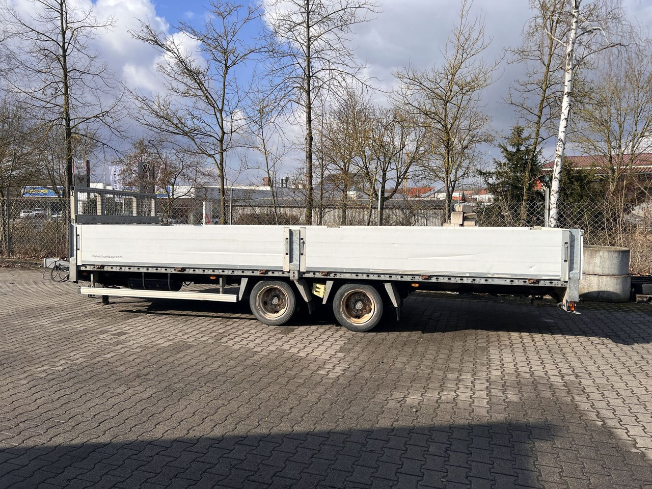 Humbaur 14,4 t Tandem- Pritschenanhänger- Tieflader - Dieplader aanhangwagen: afbeelding 4 Humbaur 14,4 t Tandem- Pritschenanhänger- Tieflader - Dieplader aanhangwagen: afbeelding 4
