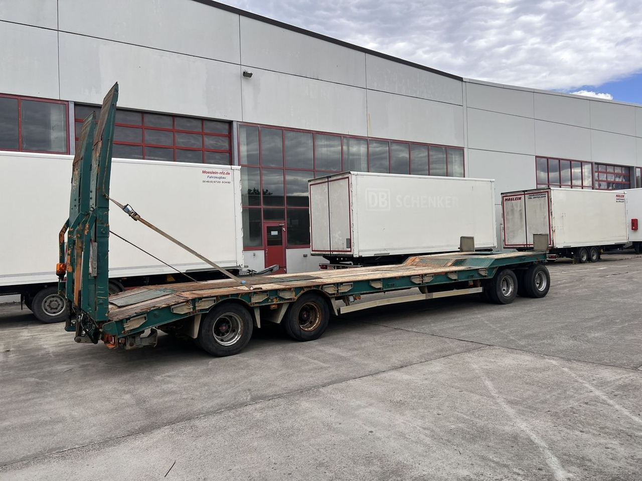 Humbaur 4 Achs Tiefladeranhänger, kein Müller Mitteltal - Dieplader aanhangwagen: afbeelding 5 Humbaur 4 Achs Tiefladeranhänger, kein Müller Mitteltal - Dieplader aanhangwagen: afbeelding 5