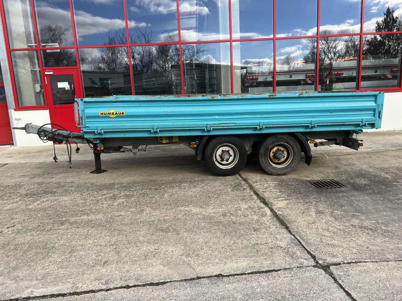 Humbaur HTK 10 50 24 Tandem Kipper- Tieflader - Kipper aanhangwagen: afbeelding 4 Humbaur HTK 10 50 24 Tandem Kipper- Tieflader - Kipper aanhangwagen: afbeelding 4