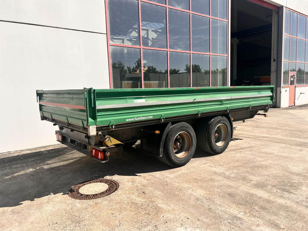 Humbaur HTK 135524 14 t Tandemkipper- Tieflader, Breitbereifung - Kipper aanhangwagen: afbeelding 3 Humbaur HTK 135524 14 t Tandemkipper- Tieflader, Breitbereifung - Kipper aanhangwagen: afbeelding 3