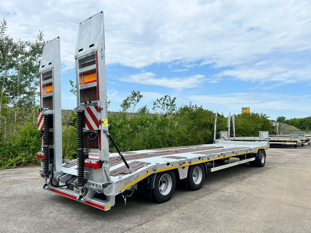 Möslein 3 Achs Tieflader mit gerader Ladefläche 8,10 m, - Dieplader aanhangwagen: afbeelding 5 Möslein 3 Achs Tieflader mit gerader Ladefläche 8,10 m, - Dieplader aanhangwagen: afbeelding 5