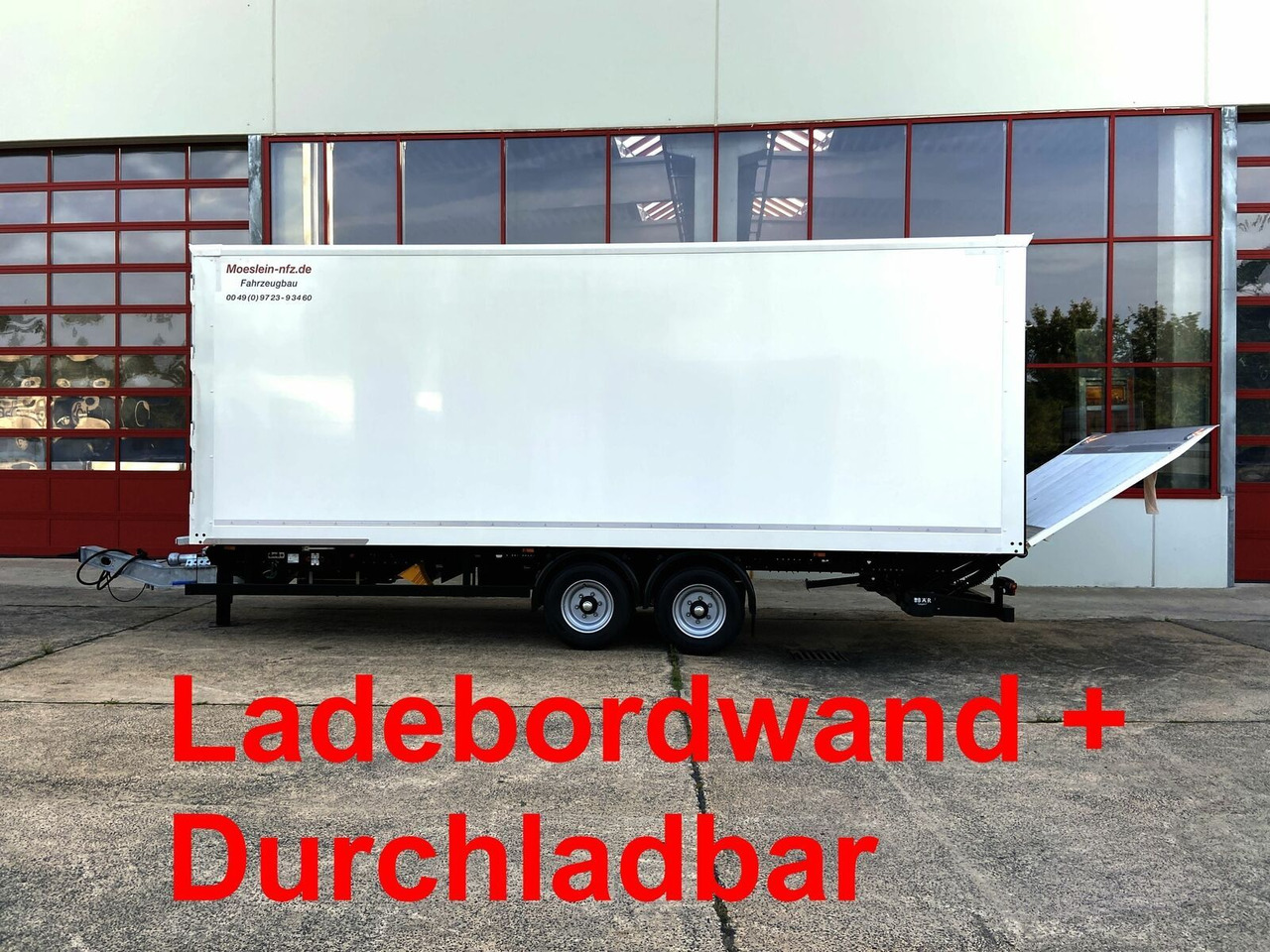 Möslein NEUER Tandem Koffer, Ladebordwand+ Durchladbar - Gesloten aanhangwagen: afbeelding 1 Möslein NEUER Tandem Koffer, Ladebordwand+ Durchladbar - Gesloten aanhangwagen: afbeelding 1