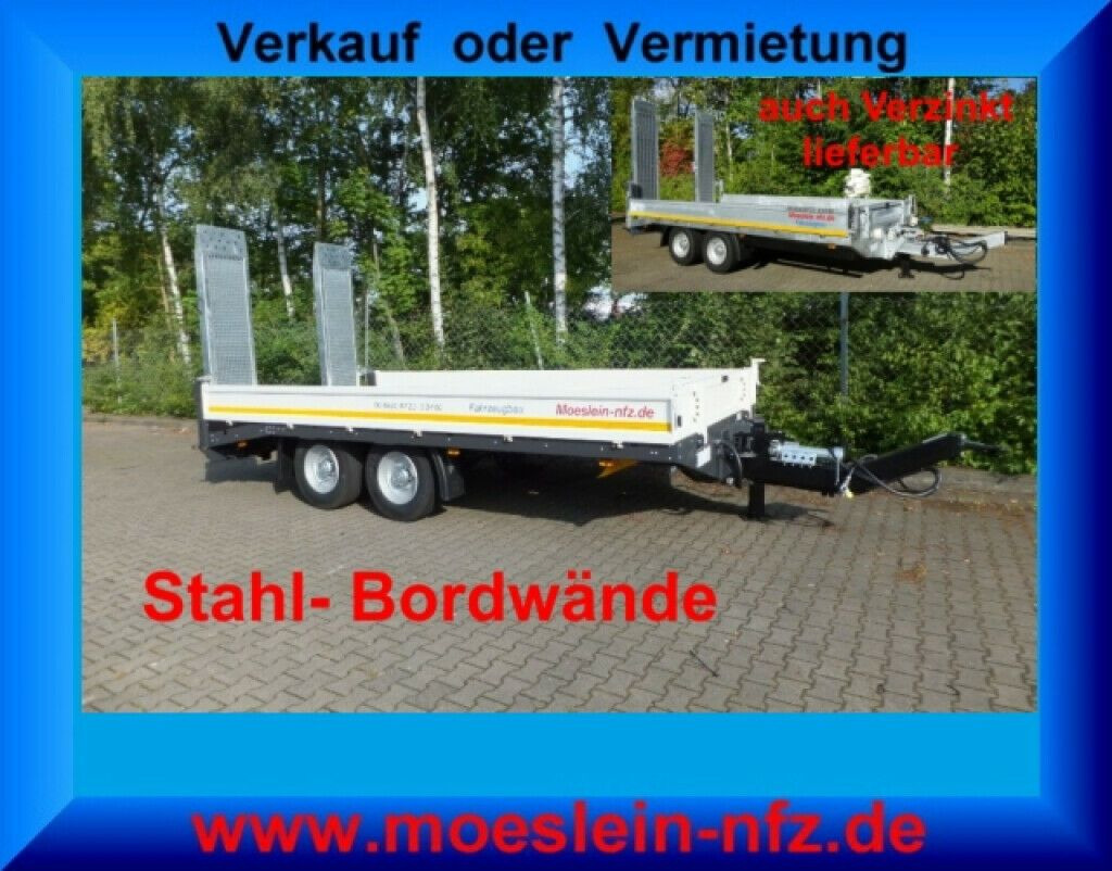 Möslein Neuer Tandemtieflader - Dieplader aanhangwagen: afbeelding 2 Möslein Neuer Tandemtieflader - Dieplader aanhangwagen: afbeelding 2