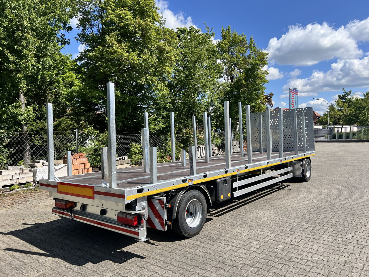 Möslein T 2 Plato 8,6m 2 Achs Jumbo- Plato- Anhänger - Open/ Plateau aanhangwagen: afbeelding 4 Möslein T 2 Plato 8,6m 2 Achs Jumbo- Plato- Anhänger - Open/ Plateau aanhangwagen: afbeelding 4