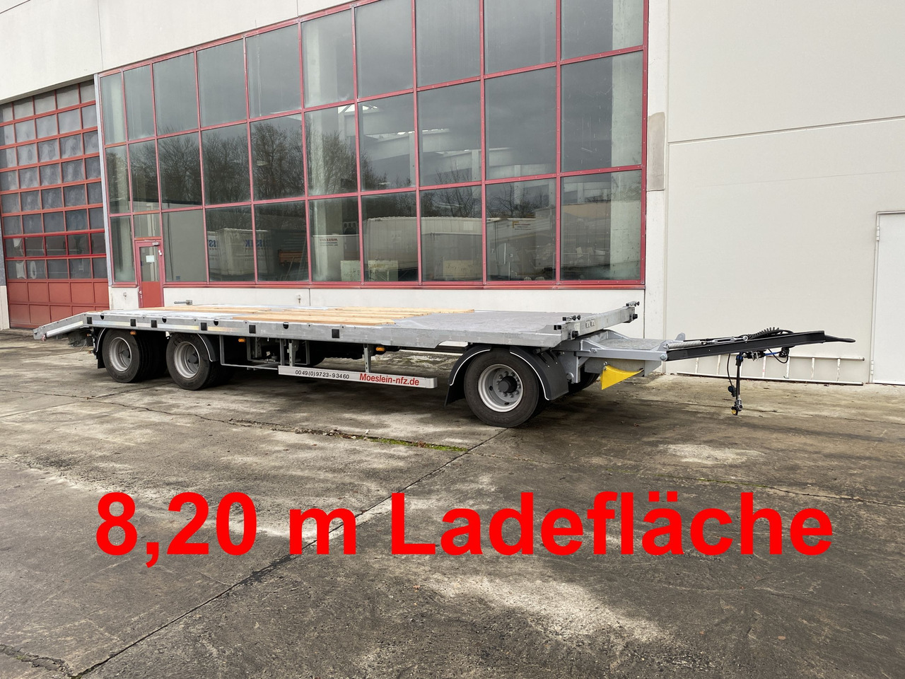 Möslein T 3-8,20 P OR 3 Achs Tieflader gerader Ladefläche 8,10 m,Neufahrzeug - Dieplader aanhangwagen: afbeelding 1 Möslein T 3-8,20 P OR 3 Achs Tieflader gerader Ladefläche 8,10 m,Neufahrzeug - Dieplader aanhangwagen: afbeelding 1