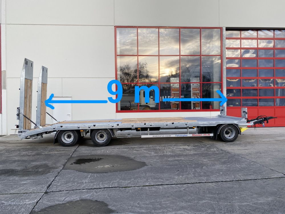 Möslein T 3-9,20 F Blatt 3 Achs Tieflader mit gerader Ladefläche 9 m, Neufahrzeug - Dieplader aanhangwagen: afbeelding 1 Möslein T 3-9,20 F Blatt 3 Achs Tieflader mit gerader Ladefläche 9 m, Neufahrzeug - Dieplader aanhangwagen: afbeelding 1