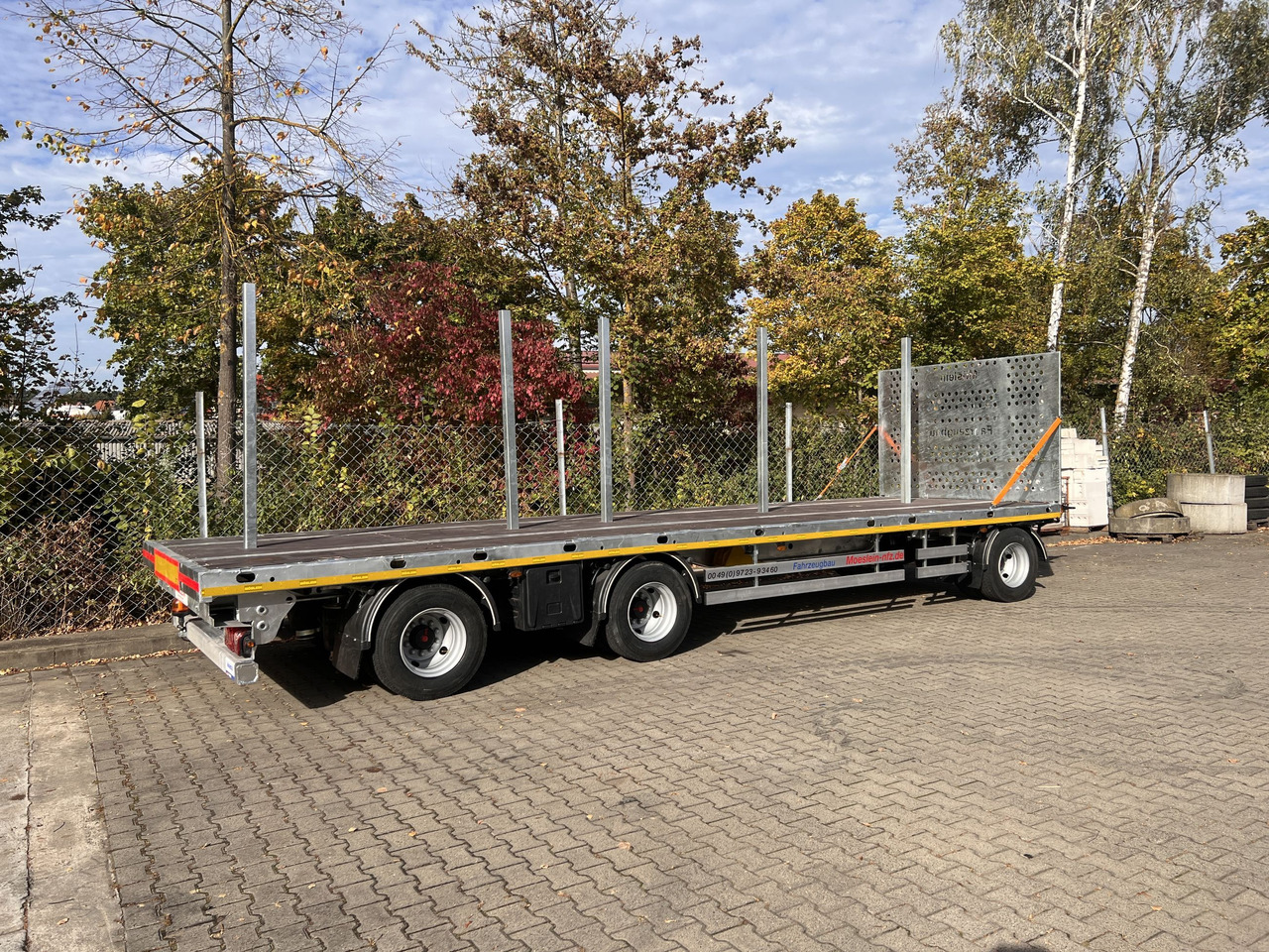 Möslein T 3 Plato 8,6 m 3 Achs Jumbo- Plato- Anhänger 8,60 m, Mega - Dieplader aanhangwagen: afbeelding 3 Möslein T 3 Plato 8,6 m 3 Achs Jumbo- Plato- Anhänger 8,60 m, Mega - Dieplader aanhangwagen: afbeelding 3