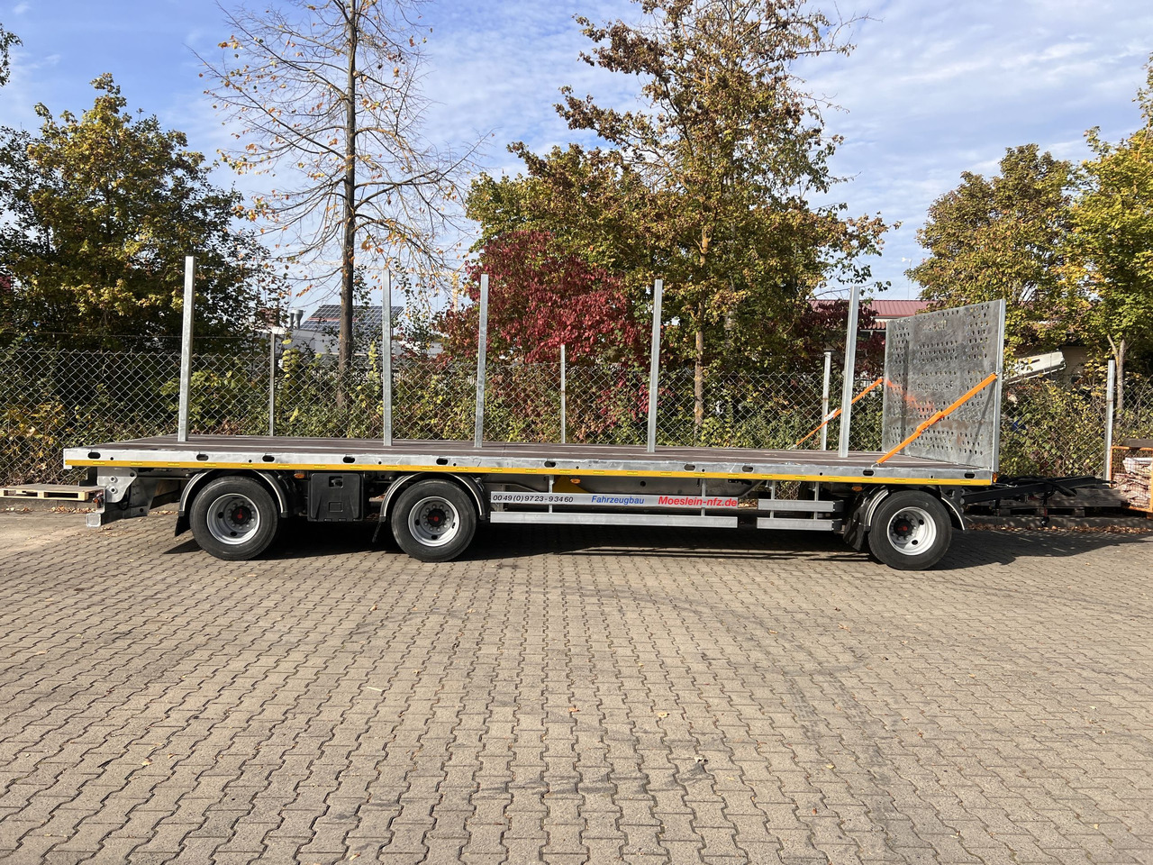 Möslein T 3 Plato 8,6 m 3 Achs Jumbo- Plato- Anhänger 8,60 m, Mega - Dieplader aanhangwagen: afbeelding 2 Möslein T 3 Plato 8,6 m 3 Achs Jumbo- Plato- Anhänger 8,60 m, Mega - Dieplader aanhangwagen: afbeelding 2