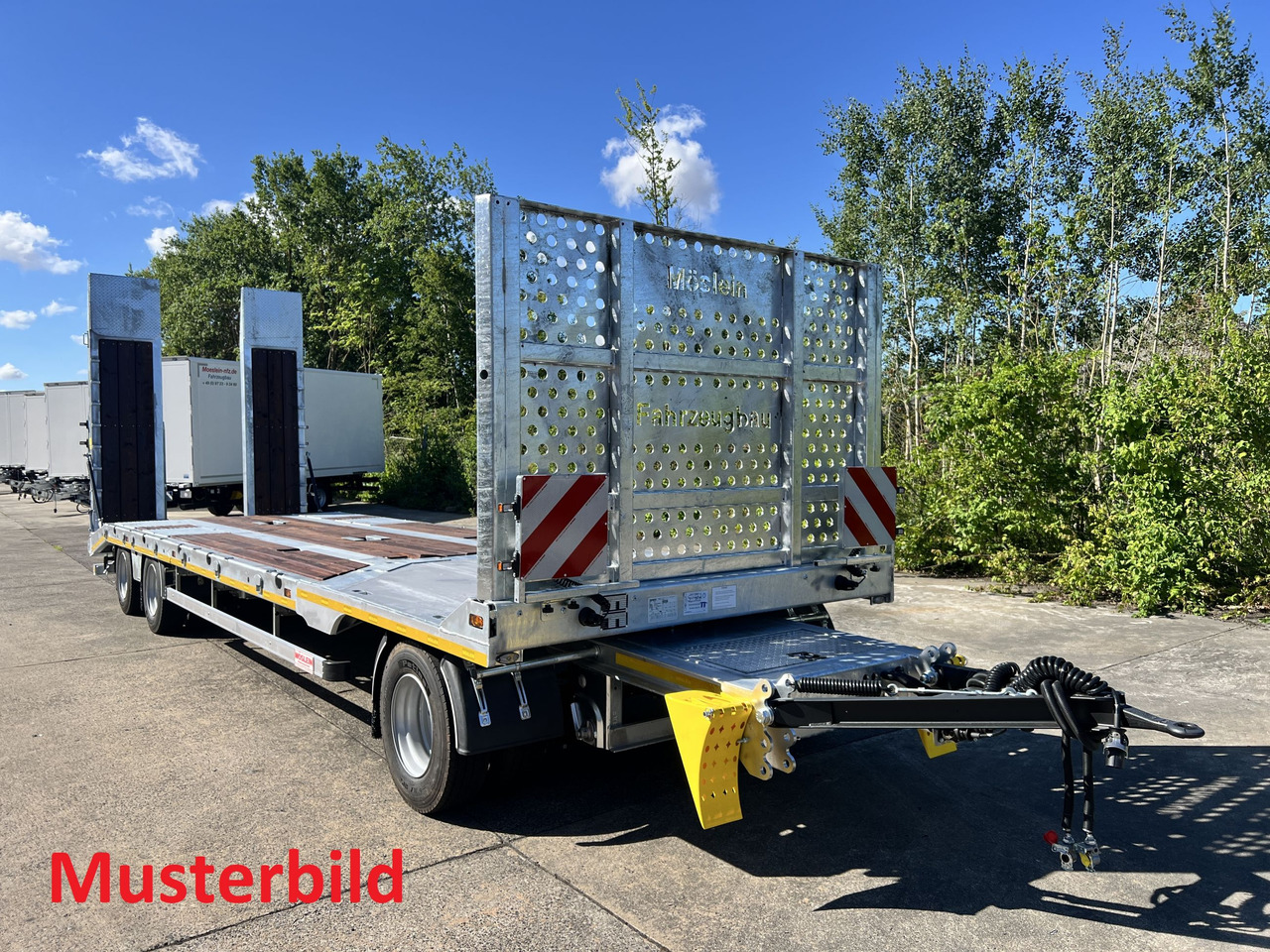 Möslein T4 VB H1 gerade neuer 4 Achs Tieflader gerade hydraulischen Rampen - Dieplader aanhangwagen: afbeelding 3 Möslein T4 VB H1 gerade neuer 4 Achs Tieflader gerade hydraulischen Rampen - Dieplader aanhangwagen: afbeelding 3