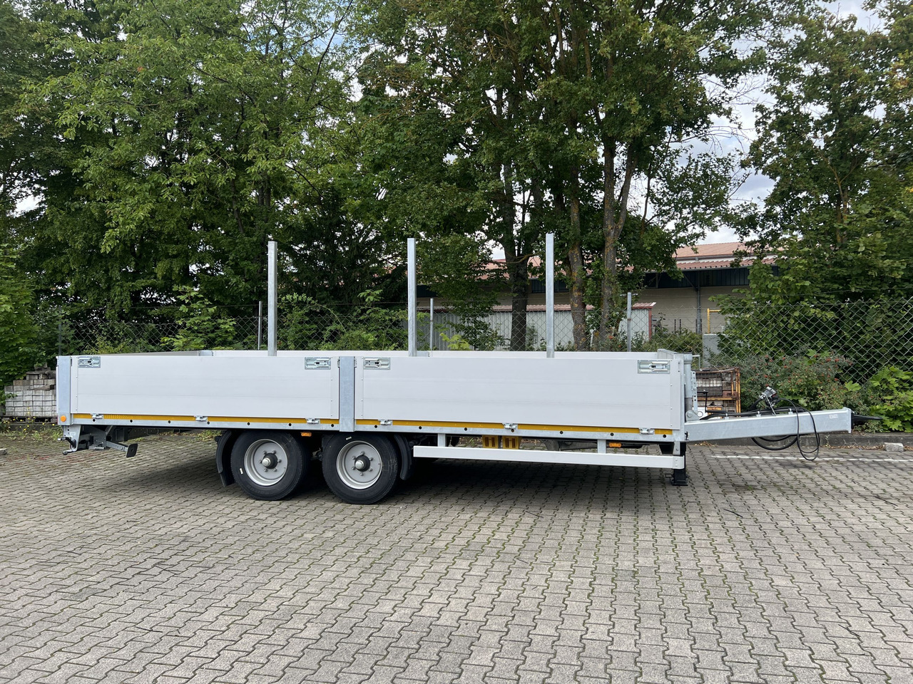 Möslein THT 11- G 7,2 Tandem- Pritschenanhänger- Tieflader - Open/ Plateau aanhangwagen: afbeelding 1 Möslein THT 11- G 7,2 Tandem- Pritschenanhänger- Tieflader - Open/ Plateau aanhangwagen: afbeelding 1