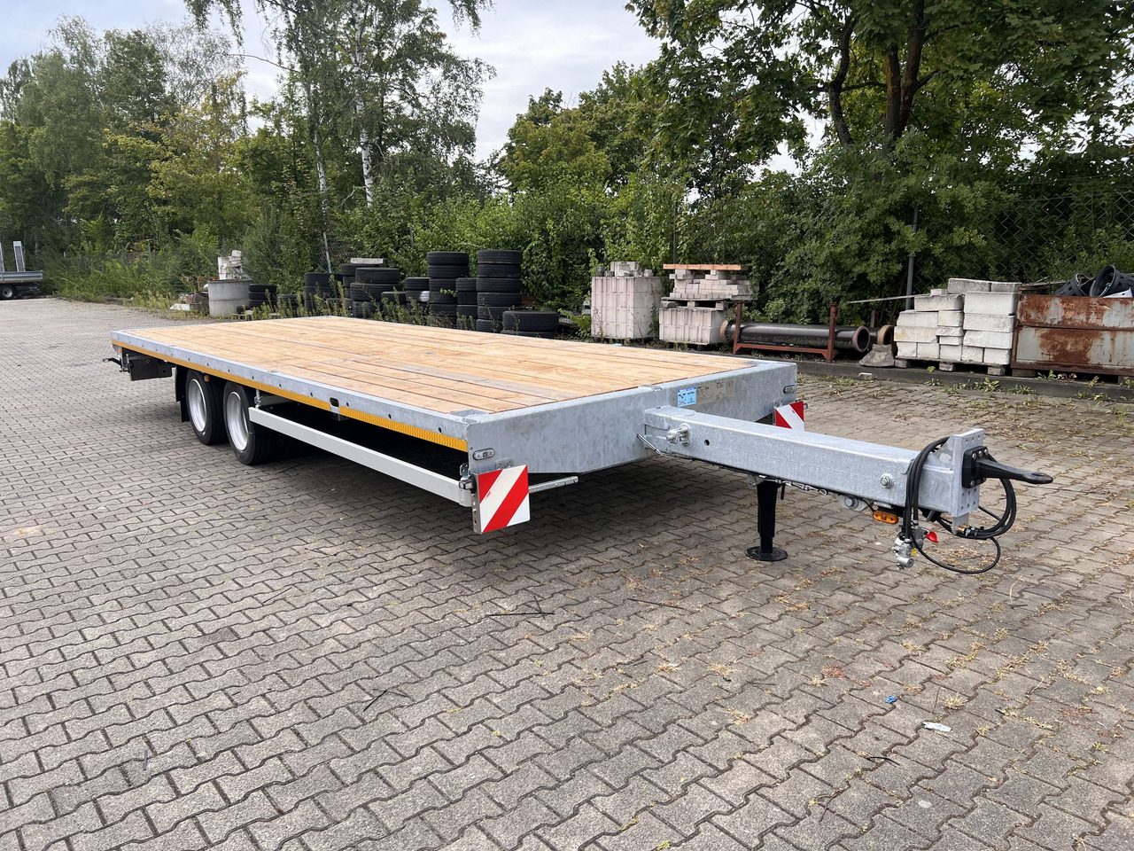 Möslein THT 11 G Ausziehbar 11,9 t Tandemanhänger- Tieflader, ausziehbar - Open/ Plateau aanhangwagen: afbeelding 2 Möslein THT 11 G Ausziehbar 11,9 t Tandemanhänger- Tieflader, ausziehbar - Open/ Plateau aanhangwagen: afbeelding 2