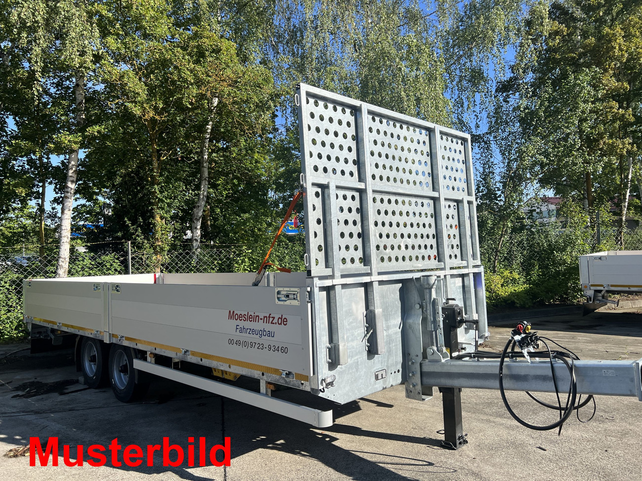 Möslein THT 14,4 G 6,2 14,4 t GG Tandem- Pritschenanhänger- Tieflader - Open/ Plateau aanhangwagen: afbeelding 2 Möslein THT 14,4 G 6,2 14,4 t GG Tandem- Pritschenanhänger- Tieflader - Open/ Plateau aanhangwagen: afbeelding 2