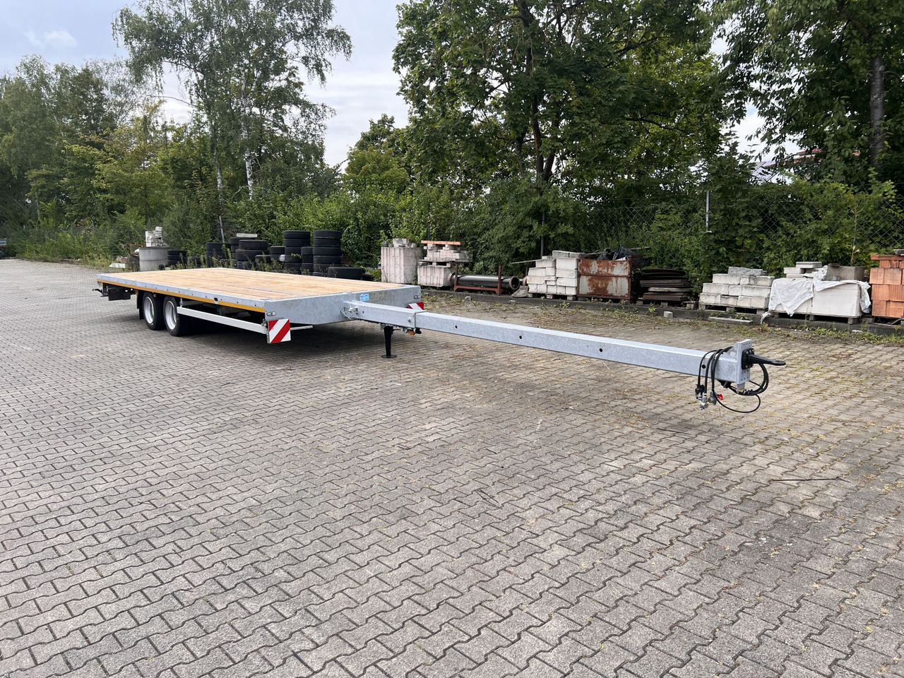 Möslein THT 14-G 7,20 L ausziehbar 13,9 t Tandemanhänger- Tieflader, ausziehbarLuftgefedert - Open/ Plateau aanhangwagen: afbeelding 5 Möslein THT 14-G 7,20 L ausziehbar 13,9 t Tandemanhänger- Tieflader, ausziehbarLuftgefedert - Open/ Plateau aanhangwagen: afbeelding 5