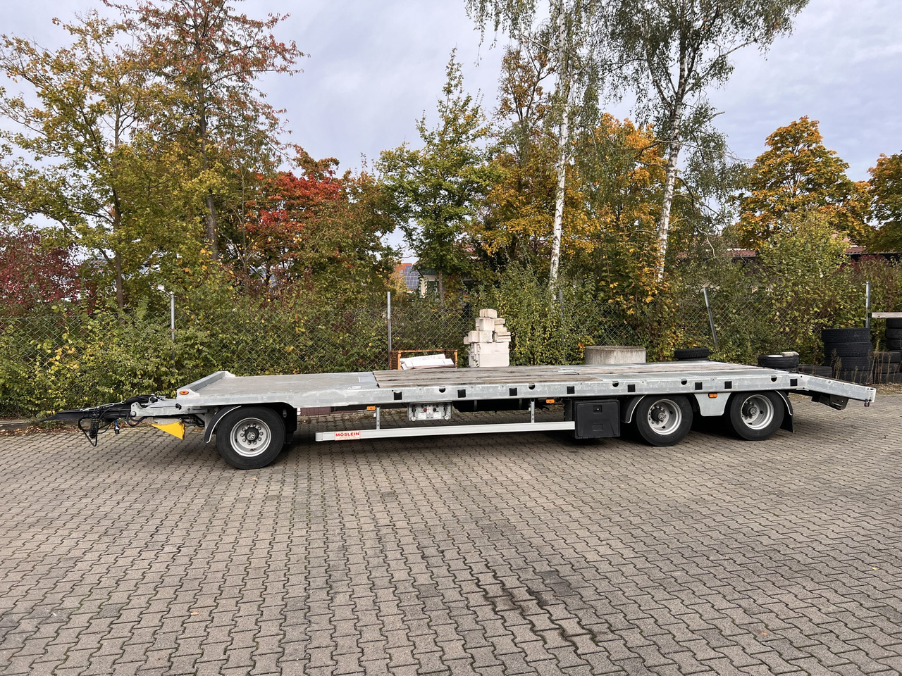 Möslein TO 3 F Schwebheim 3 Achs Tiefladeranhänger - Dieplader aanhangwagen: afbeelding 1 Möslein TO 3 F Schwebheim 3 Achs Tiefladeranhänger - Dieplader aanhangwagen: afbeelding 1