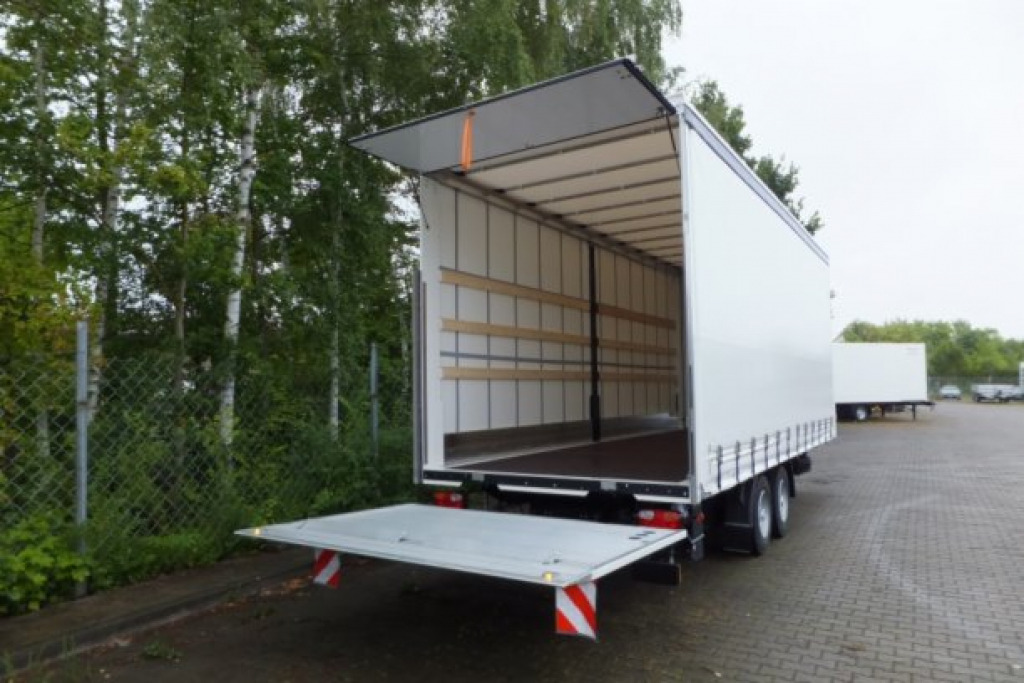 Möslein TPS 11 DL 7,30 neuer Planenanhänger, Ladebordwand + Durchladbar - Aanhangwagen met huif: afbeelding 3 Möslein TPS 11 DL 7,30 neuer Planenanhänger, Ladebordwand + Durchladbar - Aanhangwagen met huif: afbeelding 3