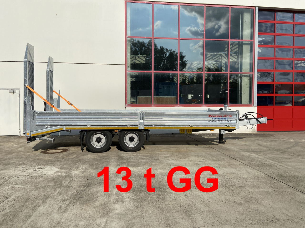 Möslein TT 13 6,20 Stahl- Boden Neuer 13 t Tandemtieflader, Stahl- Boden - Dieplader aanhangwagen: afbeelding 1 Möslein TT 13 6,20 Stahl- Boden Neuer 13 t Tandemtieflader, Stahl- Boden - Dieplader aanhangwagen: afbeelding 1