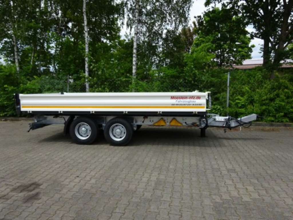 Möslein TTD 11 Weiß neuer Tandem 3- Seitenkipper Tieflader-- Neufahrzeug -- - Kipper aanhangwagen: afbeelding 5 Möslein TTD 11 Weiß neuer Tandem 3- Seitenkipper Tieflader-- Neufahrzeug -- - Kipper aanhangwagen: afbeelding 5