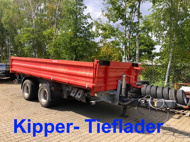 Möslein TTD 19 Schwebheim 19 t Tandemkipper- Tieflader - Kipper aanhangwagen: afbeelding 1 Möslein TTD 19 Schwebheim 19 t Tandemkipper- Tieflader - Kipper aanhangwagen: afbeelding 1