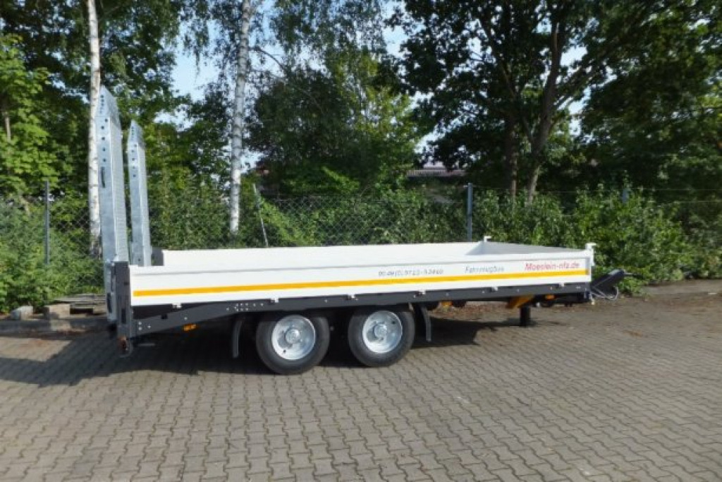 Möslein TTT 13- 5,2 Weiß Neuer Tandemtieflader 13 t GG - Dieplader aanhangwagen: afbeelding 5 Möslein TTT 13- 5,2 Weiß Neuer Tandemtieflader 13 t GG - Dieplader aanhangwagen: afbeelding 5