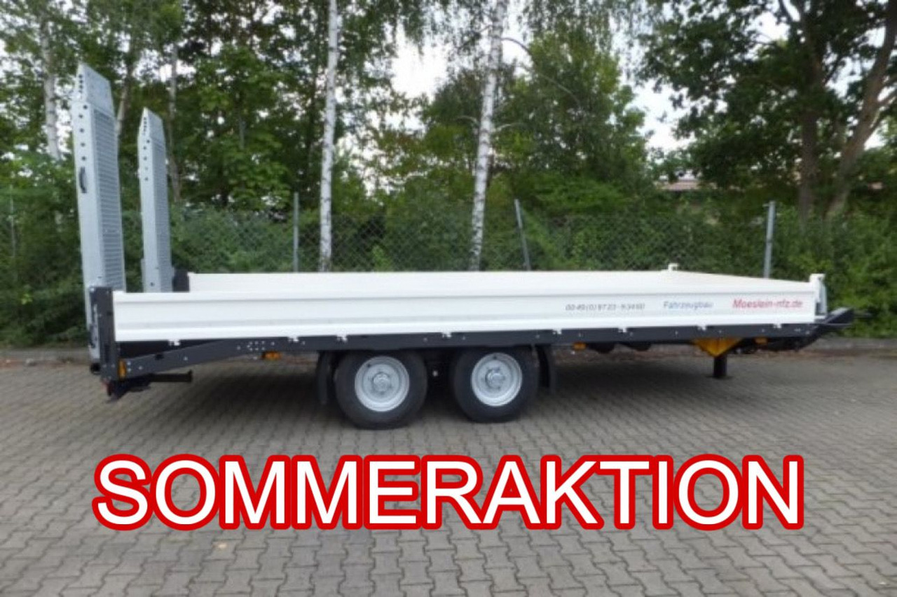 Möslein TTT 13- 6,28 Weiß Neuer Tandemtieflader 13 t GG - Dieplader aanhangwagen: afbeelding 1 Möslein TTT 13- 6,28 Weiß Neuer Tandemtieflader 13 t GG - Dieplader aanhangwagen: afbeelding 1