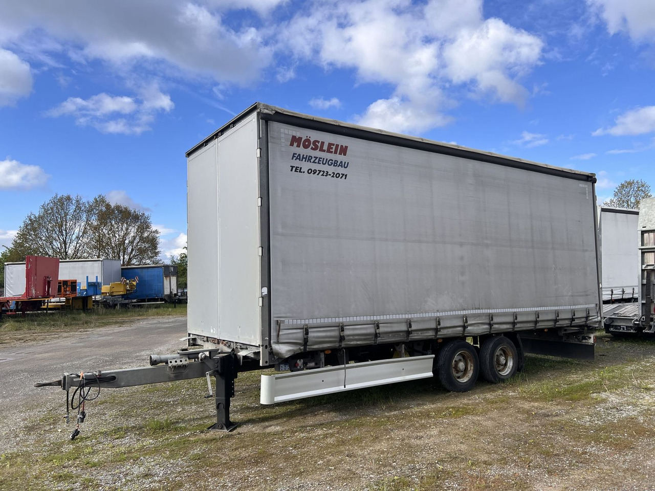 Möslein Tandem- Planenanhänger Durchladen - Aanhangwagen met huif: afbeelding 2 Möslein Tandem- Planenanhänger Durchladen - Aanhangwagen met huif: afbeelding 2