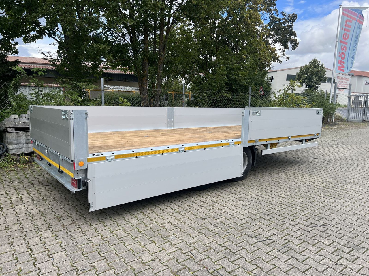 Möslein Tandem- Pritschenanhänger- Tieflader - Dieplader aanhangwagen: afbeelding 4 Möslein Tandem- Pritschenanhänger- Tieflader - Dieplader aanhangwagen: afbeelding 4