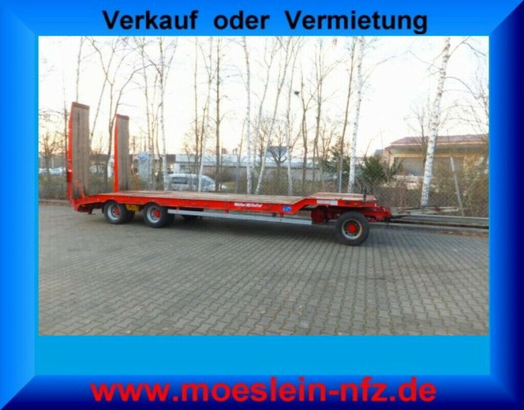 Müller-Mitteltal 3 Achs Tieflader- Anhänger - Dieplader aanhangwagen: afbeelding 4 Müller-Mitteltal 3 Achs Tieflader- Anhänger - Dieplader aanhangwagen: afbeelding 4