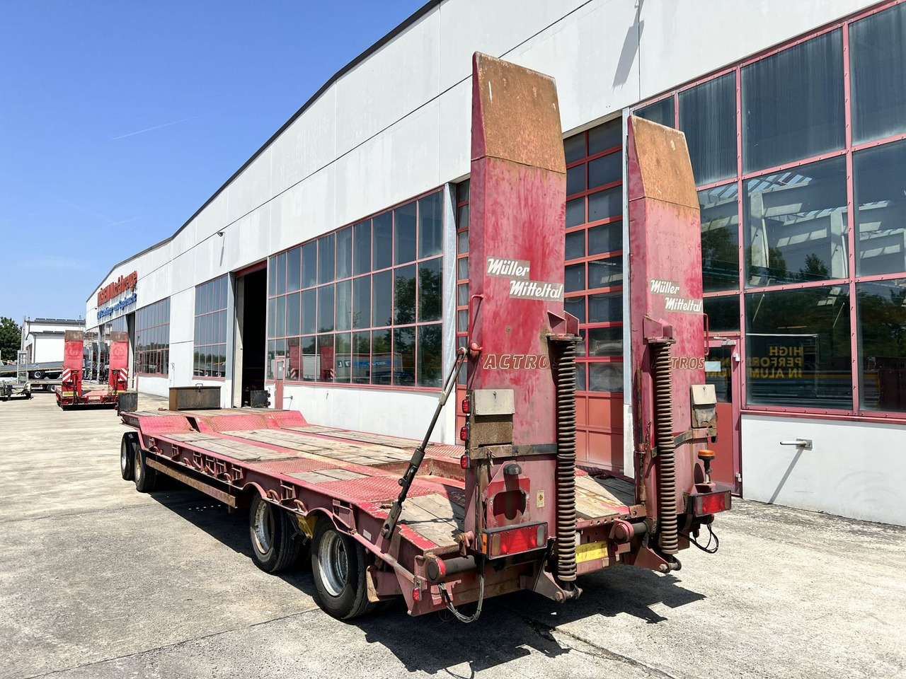 Müller-Mitteltal 4 Achs Tiefladeranhänger - Dieplader aanhangwagen: afbeelding 4 Müller-Mitteltal 4 Achs Tiefladeranhänger - Dieplader aanhangwagen: afbeelding 4