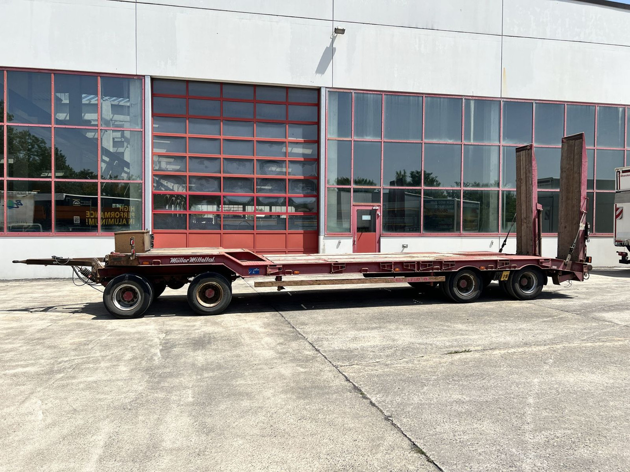 Müller-Mitteltal 4 Achs Tiefladeranhänger - Dieplader aanhangwagen: afbeelding 1 Müller-Mitteltal 4 Achs Tiefladeranhänger - Dieplader aanhangwagen: afbeelding 1
