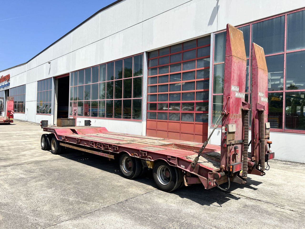 Müller-Mitteltal 4 Achs Tiefladeranhänger - Dieplader aanhangwagen: afbeelding 2 Müller-Mitteltal 4 Achs Tiefladeranhänger - Dieplader aanhangwagen: afbeelding 2