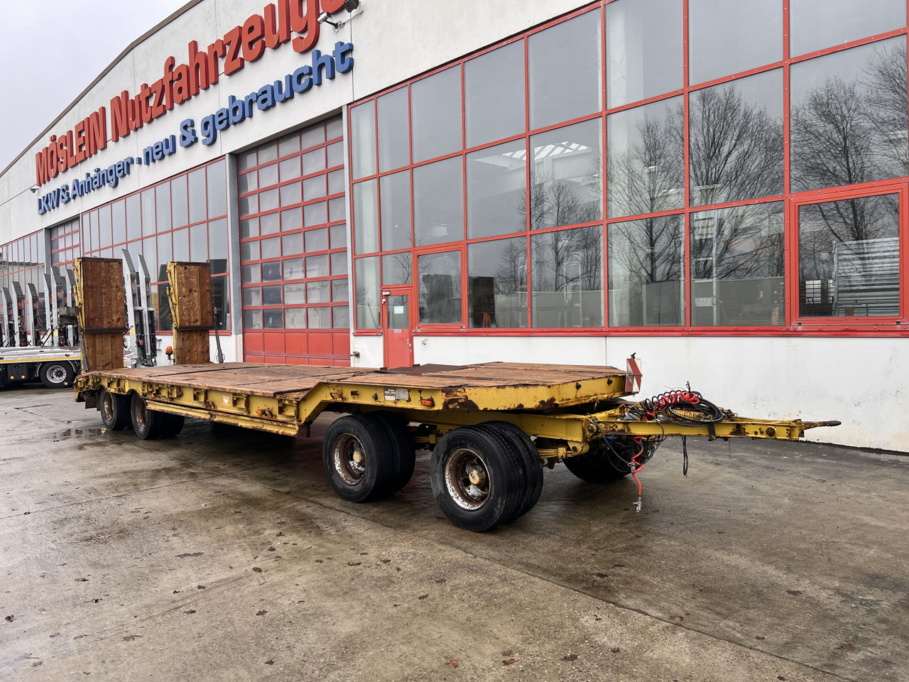 Müller Mitteltal T4 PROFI 40,0 4 Achs Tiefladeranhänger - Dieplader aanhangwagen: afbeelding 5 Müller Mitteltal T4 PROFI 40,0 4 Achs Tiefladeranhänger - Dieplader aanhangwagen: afbeelding 5