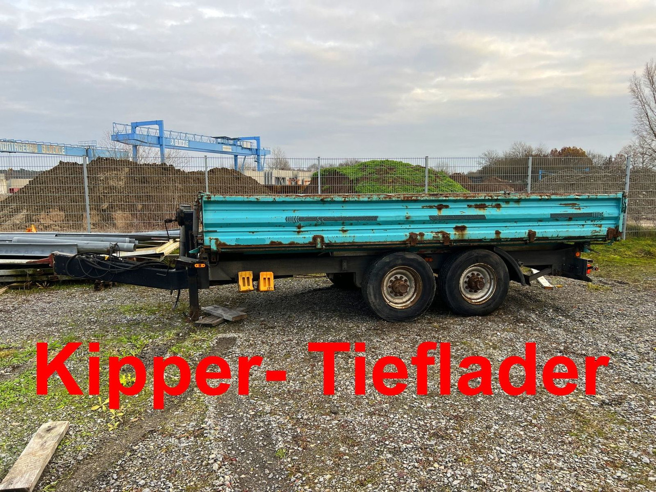 Obermaier 14 t Tandemkipper- Tieflader - Kipper aanhangwagen: afbeelding 1 Obermaier 14 t Tandemkipper- Tieflader - Kipper aanhangwagen: afbeelding 1