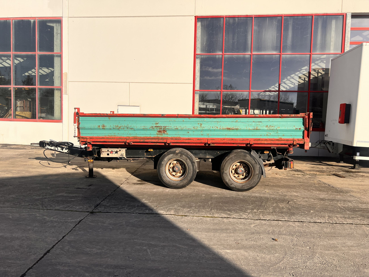 Obermaier OS2-TD190A 19 t Tandemkipper- Tieflader, Breitbereifung - Kipper aanhangwagen: afbeelding 1 Obermaier OS2-TD190A 19 t Tandemkipper- Tieflader, Breitbereifung - Kipper aanhangwagen: afbeelding 1