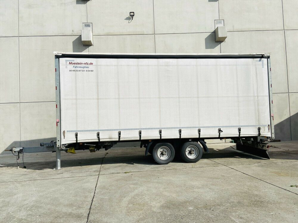 Tandem- Schiebeplanenanhänger zum Durchladen - Schuifzeilen vrachtwagen: afbeelding 1 Tandem- Schiebeplanenanhänger zum Durchladen - Schuifzeilen vrachtwagen: afbeelding 1